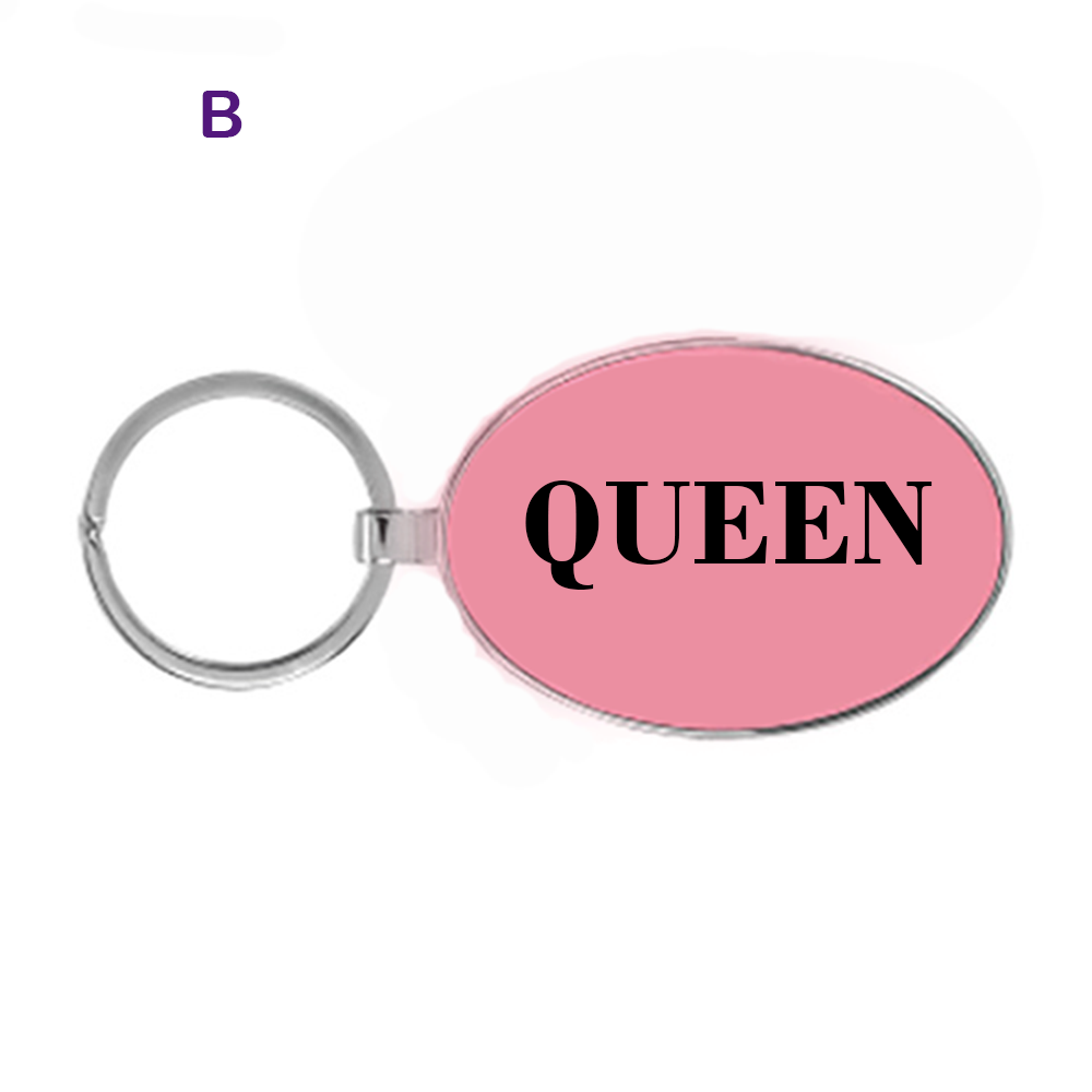 Directors Special: Introducing our Pink Leatherette/Metal KeyChain (3"x 1 3/4") with 7 stylish designs. Perfect for your keys! Choose your favorite.