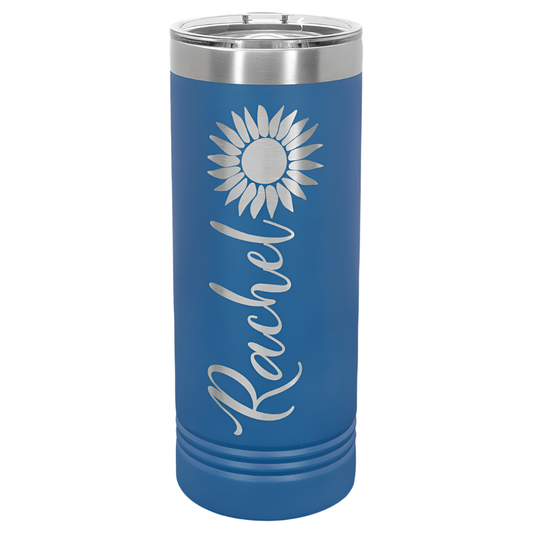 Royal Blue "Skinny" Tumbler 22 oz.
